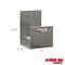 Extreme Max 5001.6047 Large Cord Cable Hose Hanger Organizer Enclosed Race Trailer Shop Garage Storage 5001.6047 - alternate 5